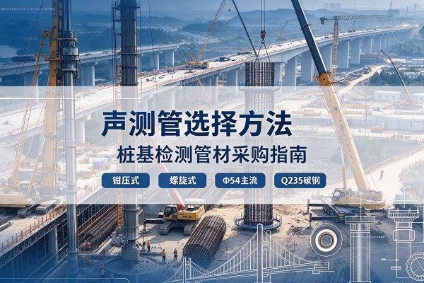 鸡西声测管选型标准